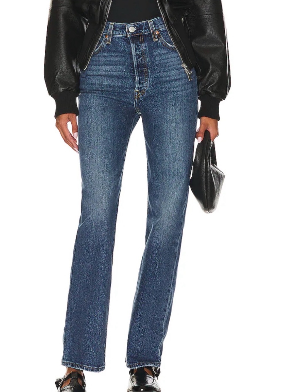Levi's Women's Ribcage straight 27